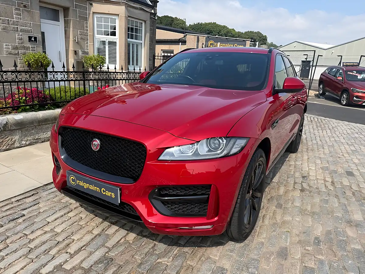 Used 2018 Jaguar F-Pace R-Sport Firenze Red - Interior and Exterior details 6