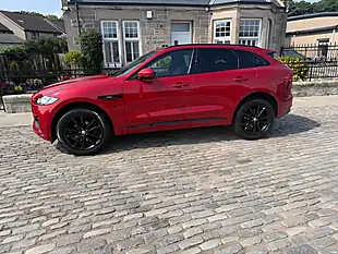Used 2018 Jaguar F-Pace R-Sport Firenze Red - Interior and Exterior details 8