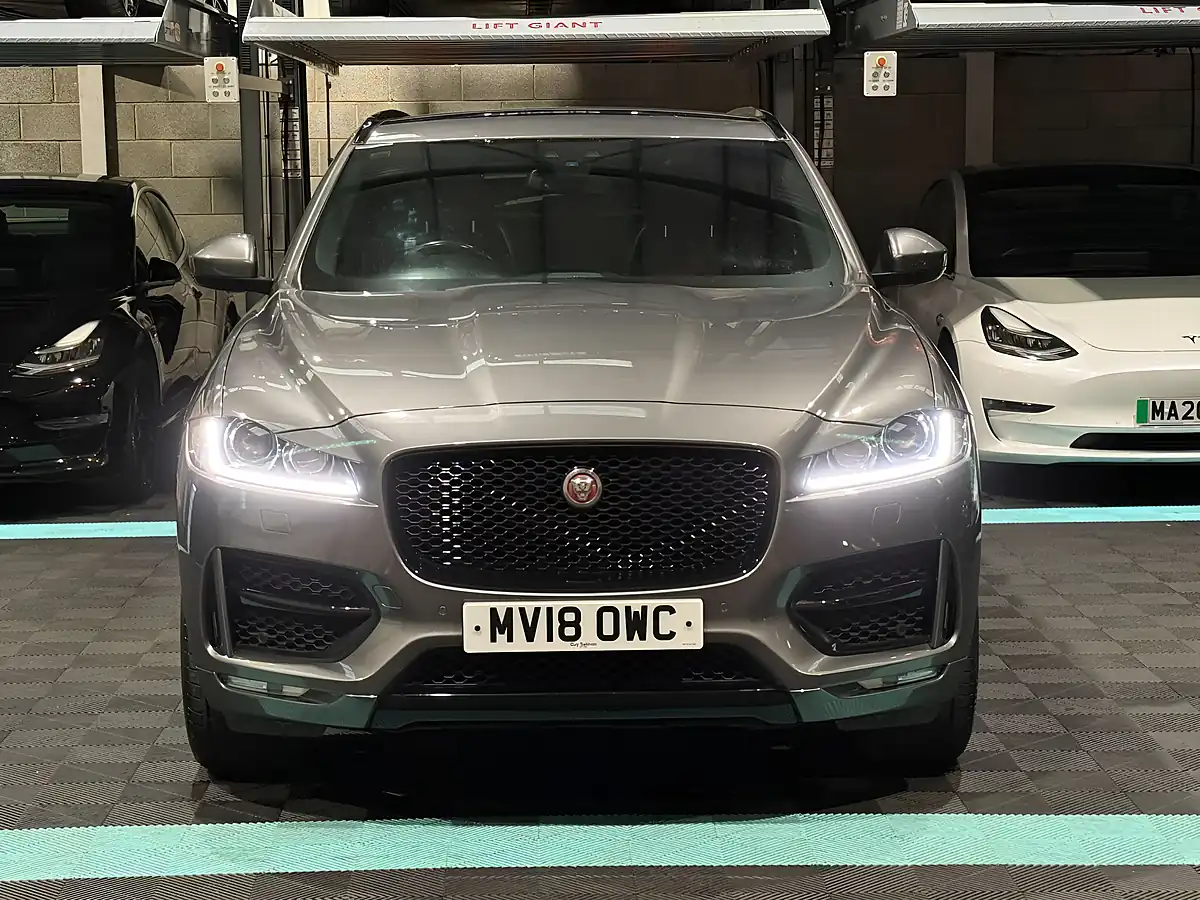 Used 2018 Jaguar F-Pace R-Sport Grey - Interior and Exterior details 4