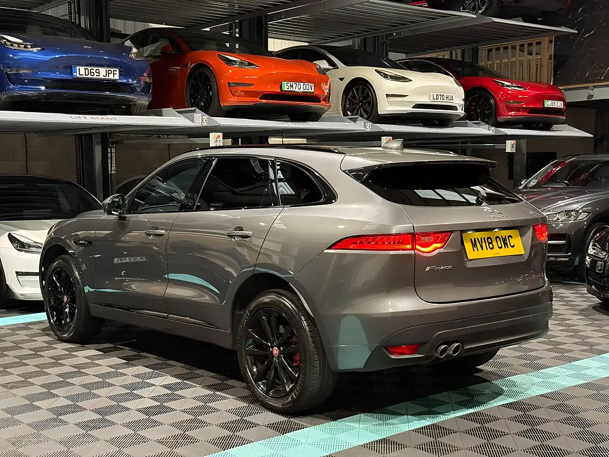 Used 2018 Jaguar F-Pace R-Sport Grey - Interior and Exterior details 7