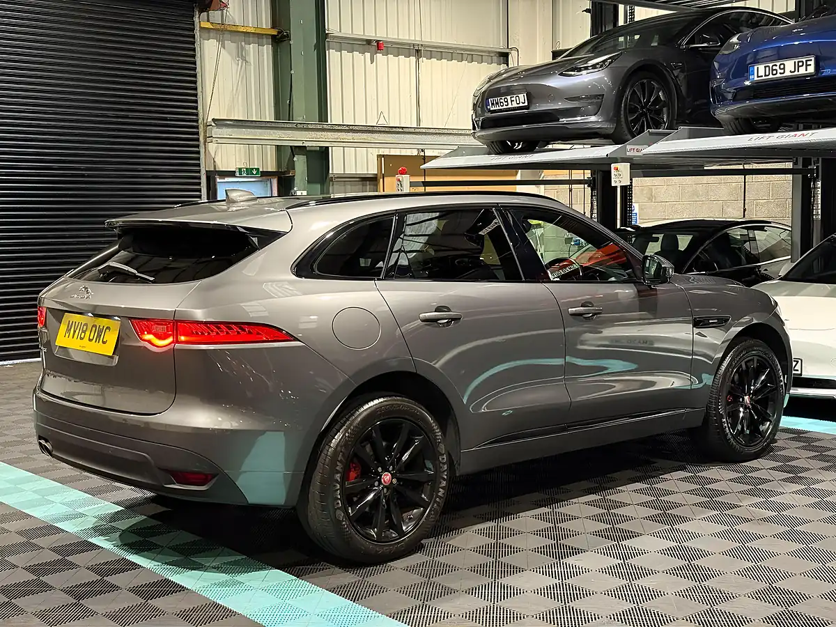 Used 2018 Jaguar F-Pace R-Sport Grey - Interior and Exterior details 9