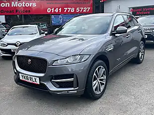 Used 2018 Jaguar F-Pace R-Sport Grey - Interior and Exterior details 4