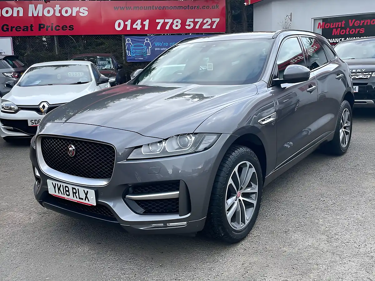 Used 2018 Jaguar F-Pace R-Sport Grey - Interior and Exterior details 4