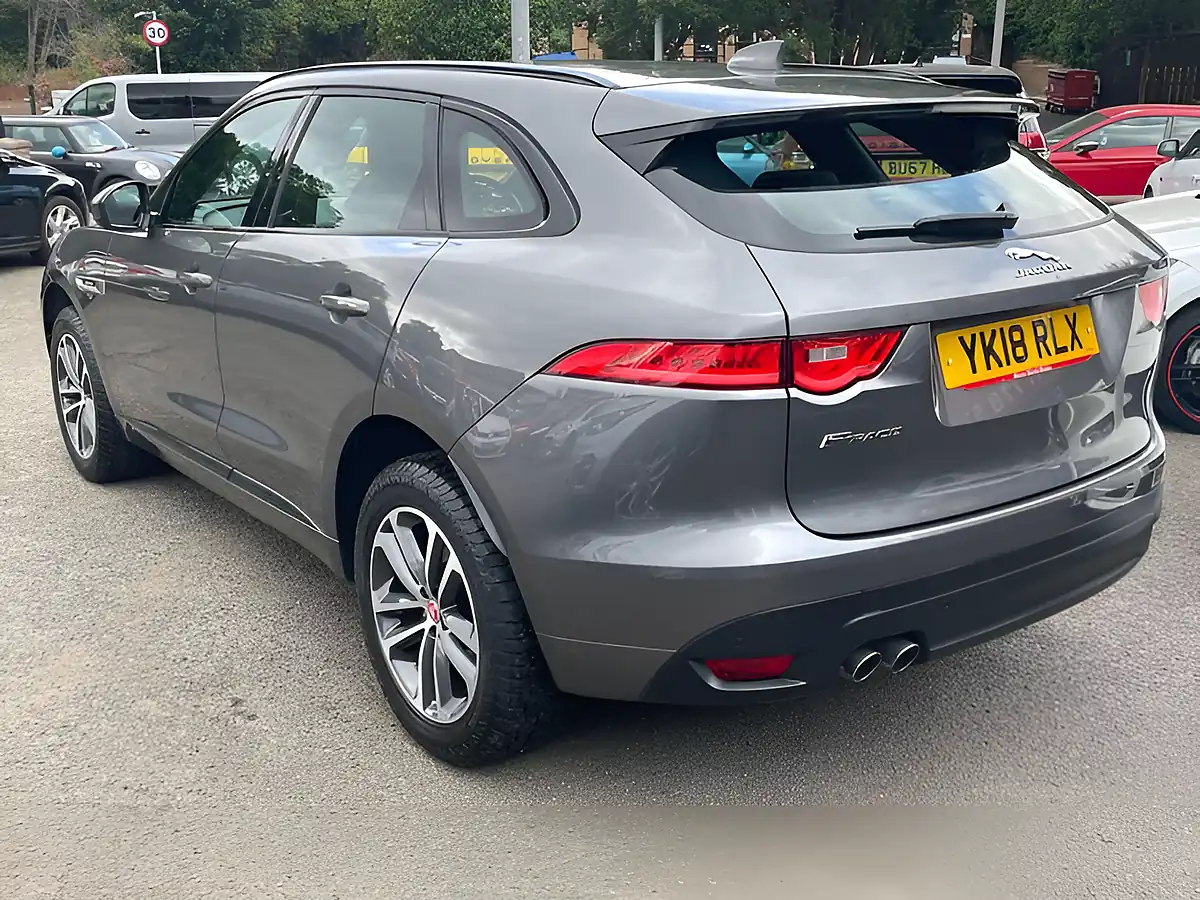 Used 2018 Jaguar F-Pace R-Sport Grey - Interior and Exterior details 6