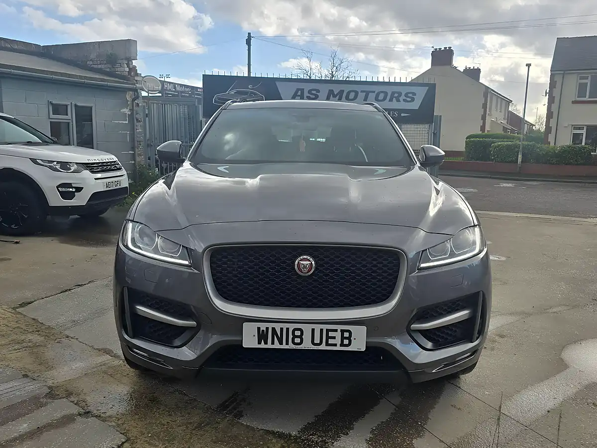Used 2018 Jaguar F-Pace R-Sport Grey - Interior and Exterior details 2