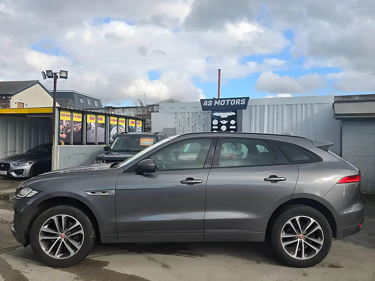 Used 2018 Jaguar F-Pace R-Sport Grey - Interior and Exterior details 4