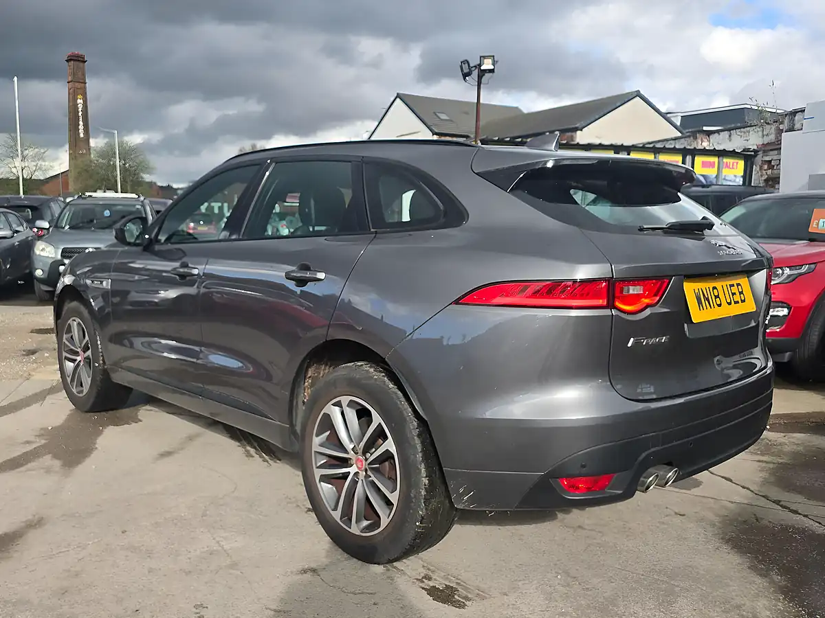 Used 2018 Jaguar F-Pace R-Sport Grey - Interior and Exterior details 5