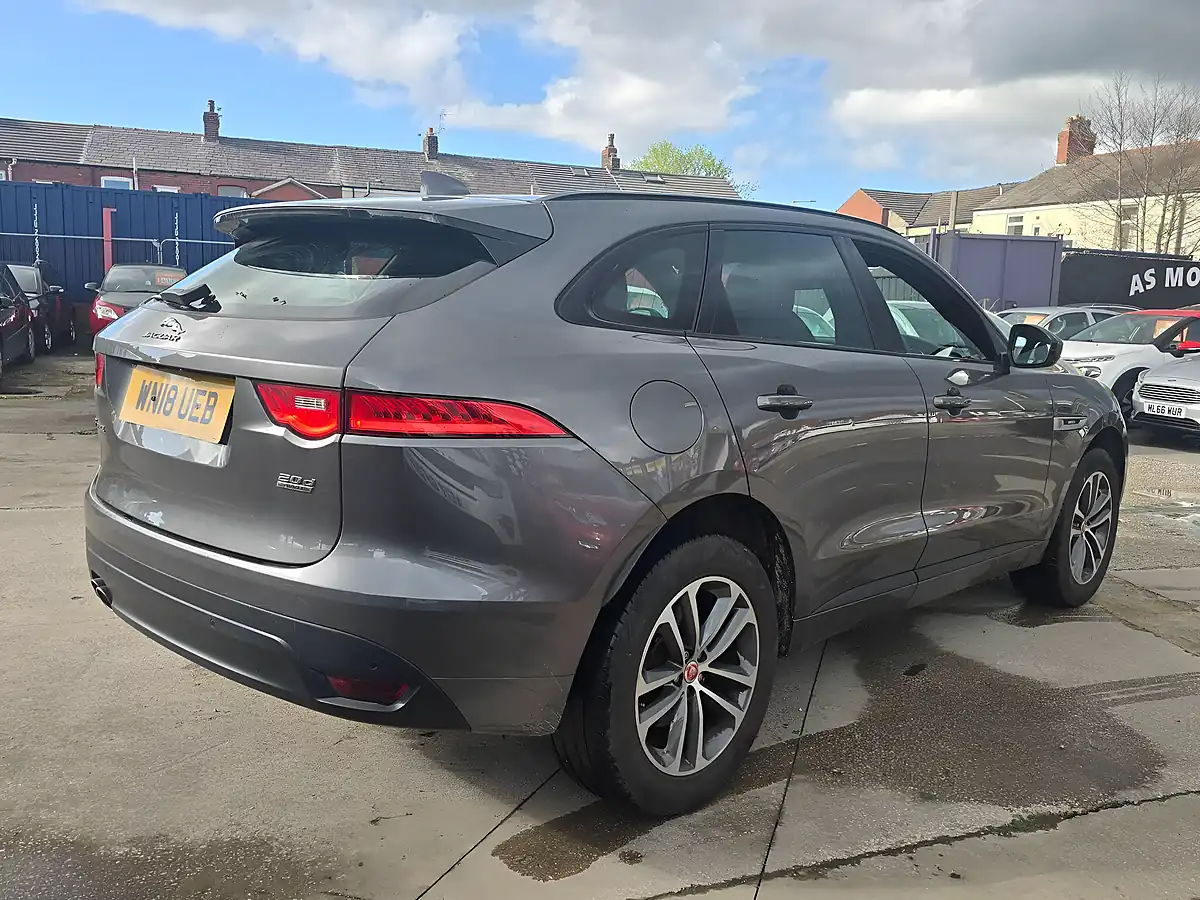 Used 2018 Jaguar F-Pace R-Sport Grey - Interior and Exterior details 7