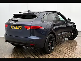 Used 2018 Jaguar F-Pace R-Sport Loire Blue - Interior and Exterior details 3