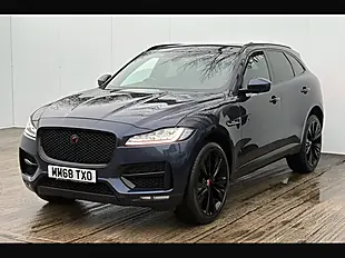 Used 2018 Jaguar F-Pace R-Sport Loire Blue - Interior and Exterior details 4