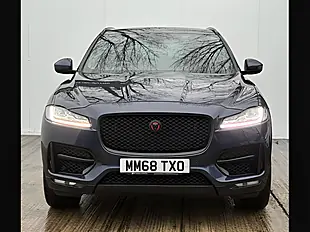 Used 2018 Jaguar F-Pace R-Sport Loire Blue - Interior and Exterior details 5