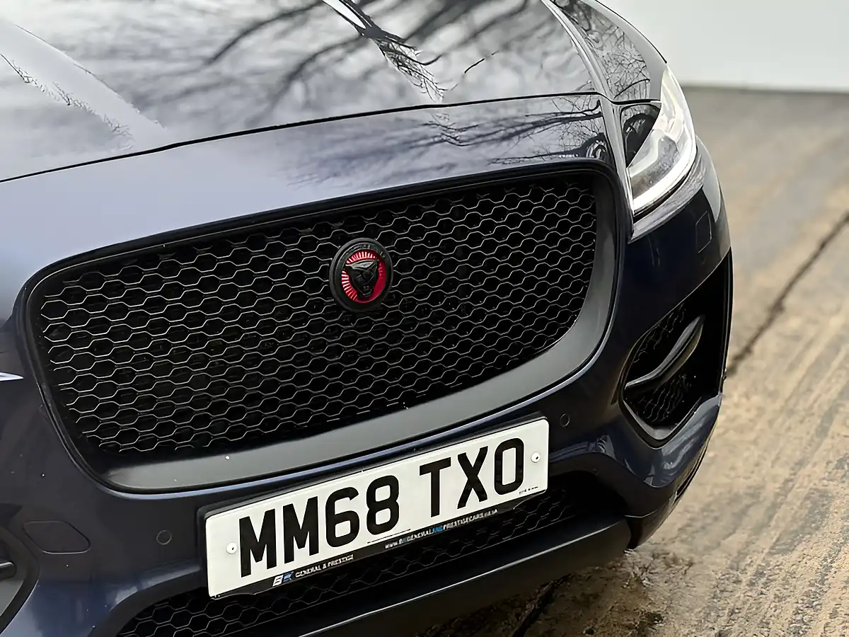 Used 2018 Jaguar F-Pace R-Sport Loire Blue - Interior and Exterior details 9
