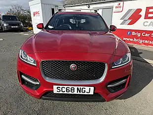 Used 2018 Jaguar F-Pace R-Sport Red - Interior and Exterior details 4