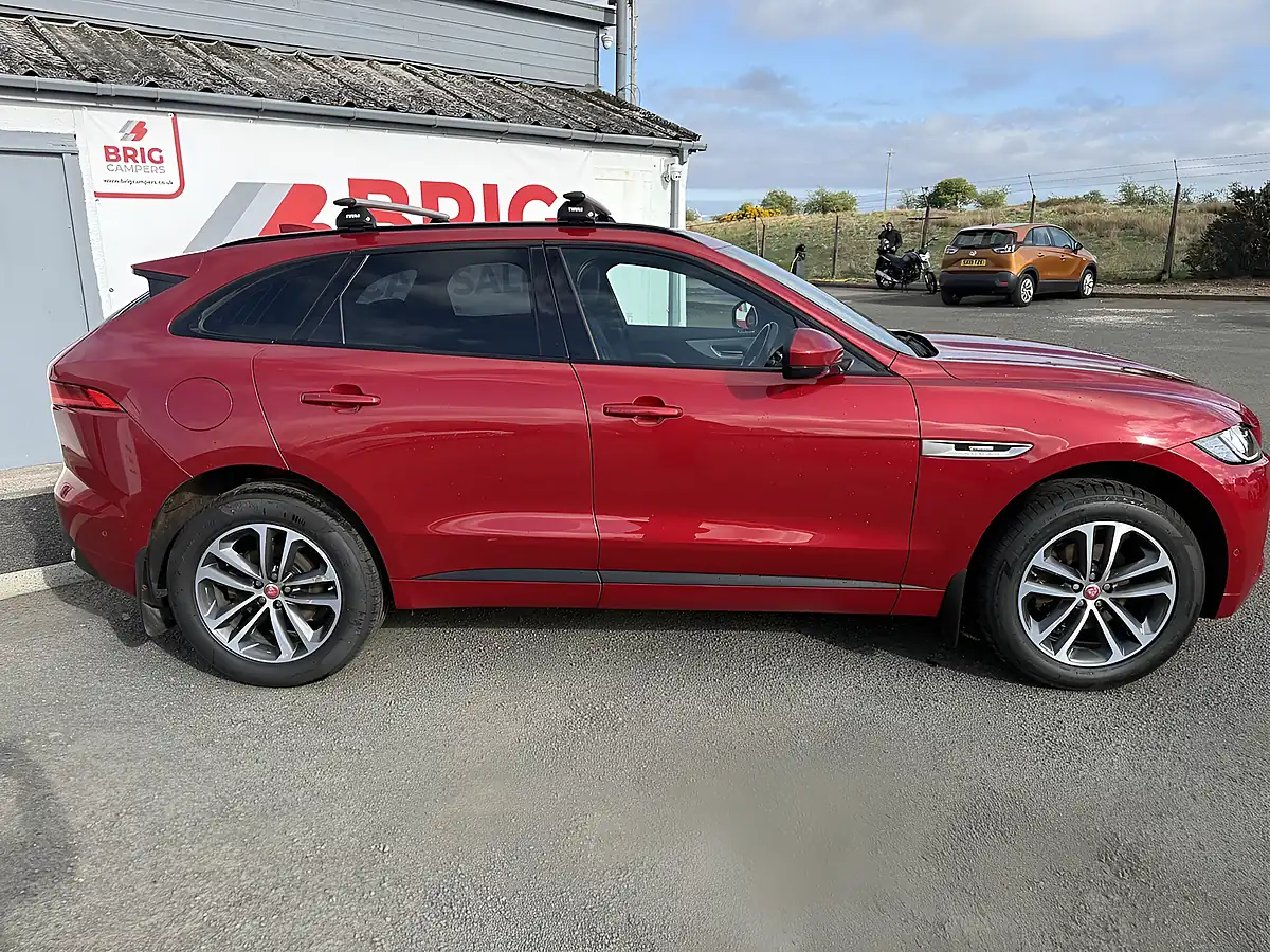 Used 2018 Jaguar F-Pace R-Sport Red - Interior and Exterior details 8