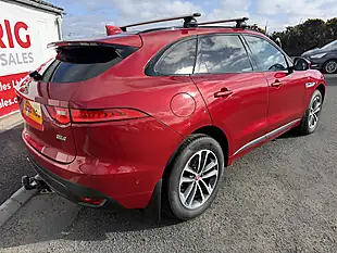 Used 2018 Jaguar F-Pace R-Sport Red - Interior and Exterior details 9