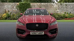 Used 2018 Jaguar F-Pace R-Sport Red - Interior and Exterior details 3