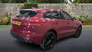 Used 2018 Jaguar F-Pace R-Sport Red - Interior and Exterior details 6