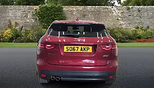 Used 2018 Jaguar F-Pace R-Sport Red - Interior and Exterior details 7