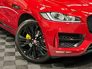 Used 2018 Jaguar F-Pace R-Sport Red - Interior and Exterior details 10