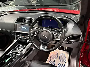Used 2018 Jaguar F-Pace R-Sport Red - Interior and Exterior details 12