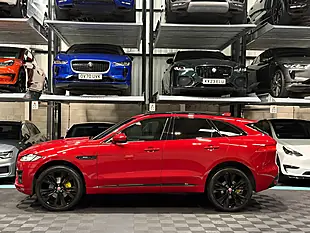 Used 2018 Jaguar F-Pace R-Sport Red - Interior and Exterior details 6