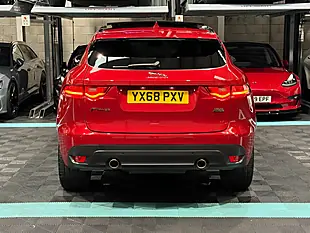 Used 2018 Jaguar F-Pace R-Sport Red - Interior and Exterior details 8