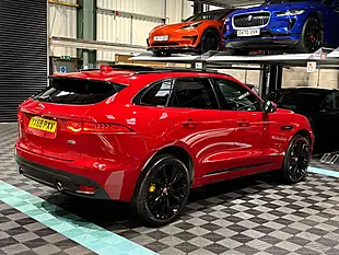 Used 2018 Jaguar F-Pace R-Sport Red - Interior and Exterior details 9