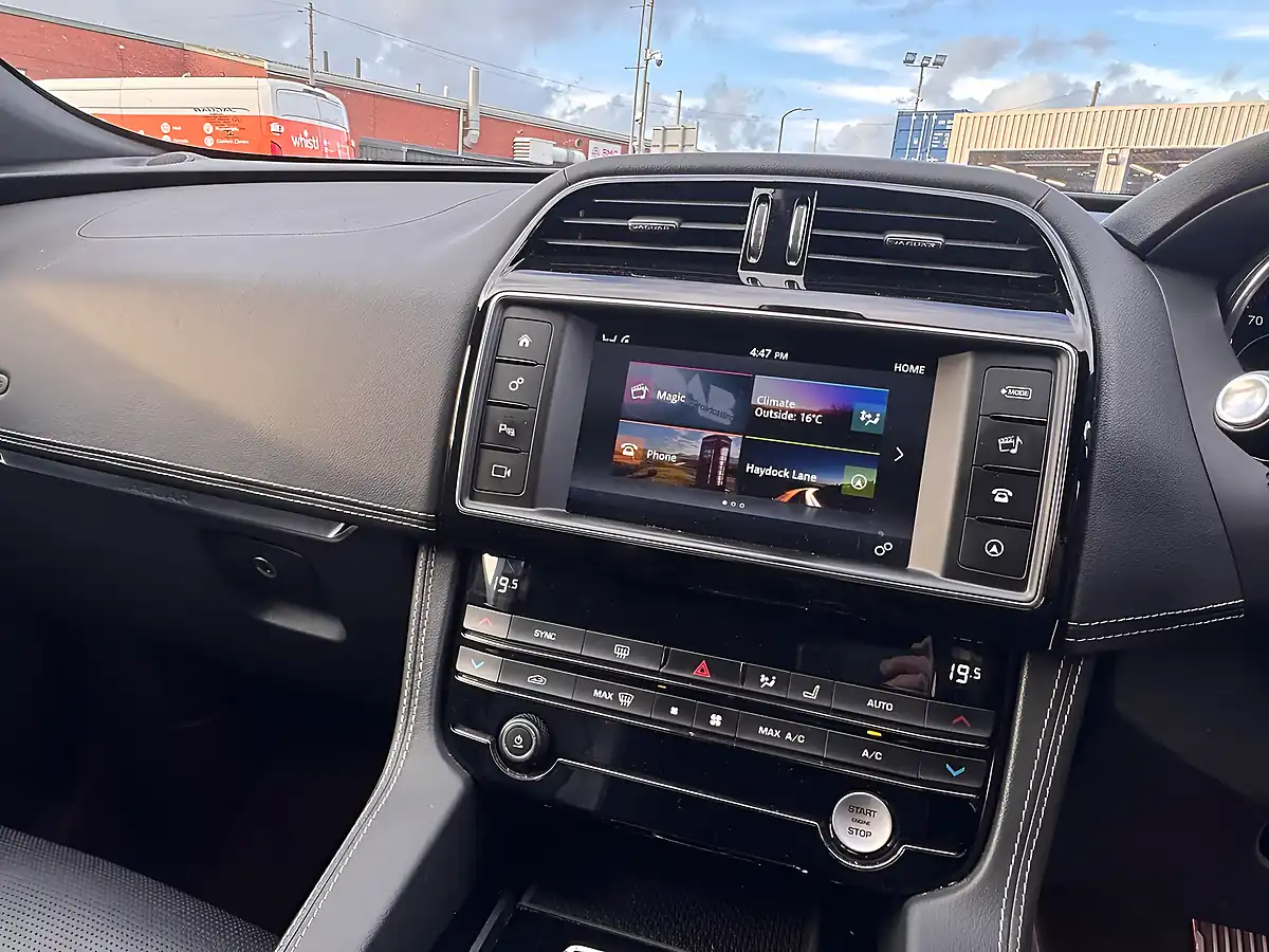 Used 2018 Jaguar F-Pace R-Sport Red - Interior and Exterior details 13