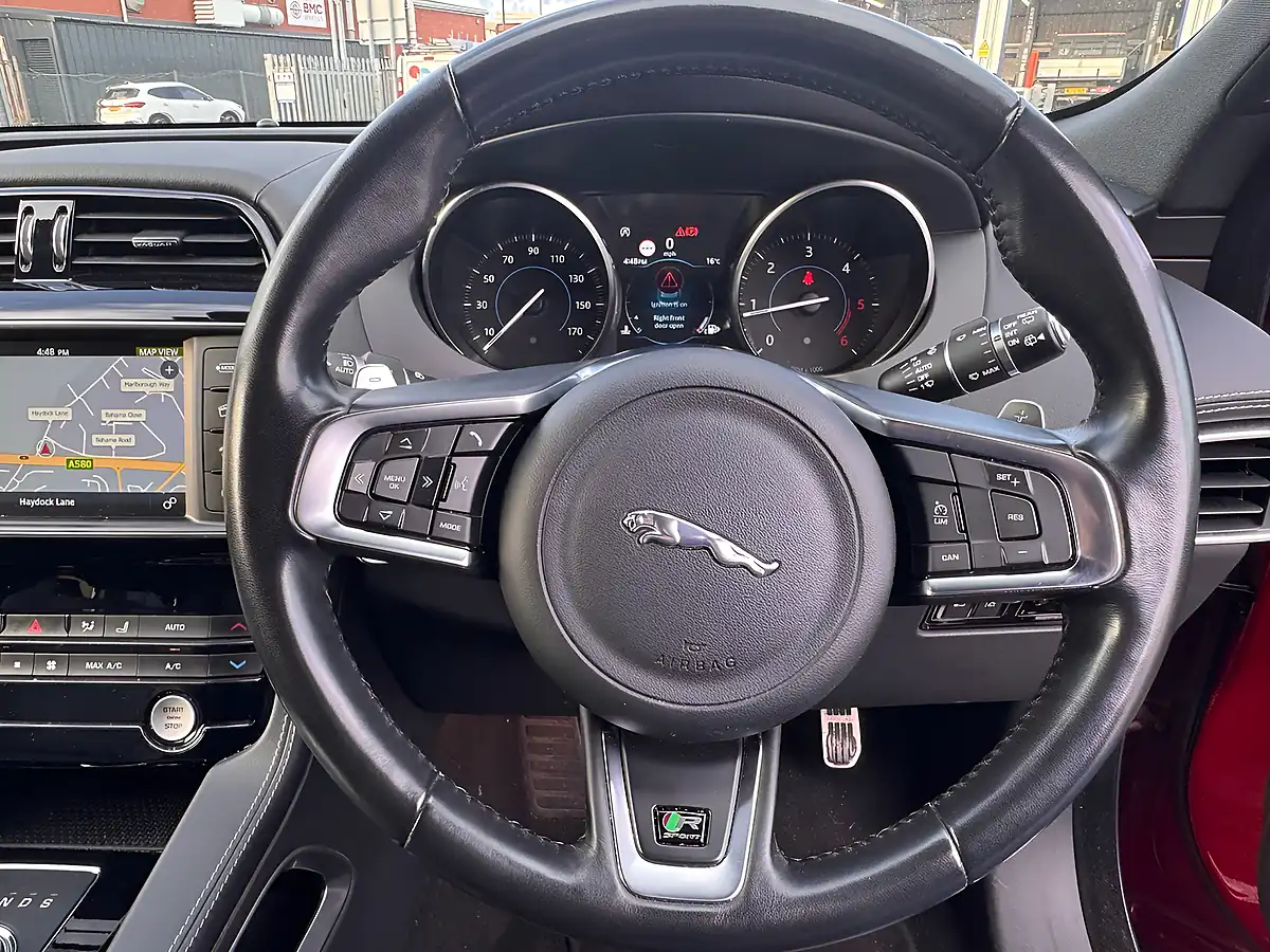 Used 2018 Jaguar F-Pace R-Sport Red - Interior and Exterior details 17