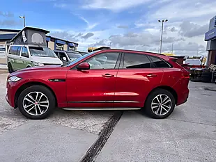 Used 2018 Jaguar F-Pace R-Sport Red - Interior and Exterior details 3
