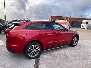 Used 2018 Jaguar F-Pace R-Sport Red - Interior and Exterior details 7