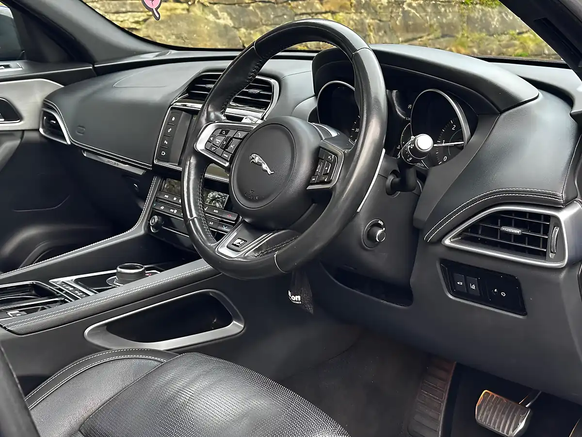 Used 2018 Jaguar F-Pace R-Sport Santorini Black - Interior and Exterior details 20
