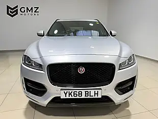 Used 2018 Jaguar F-Pace R-Sport Silver - Interior and Exterior details 2
