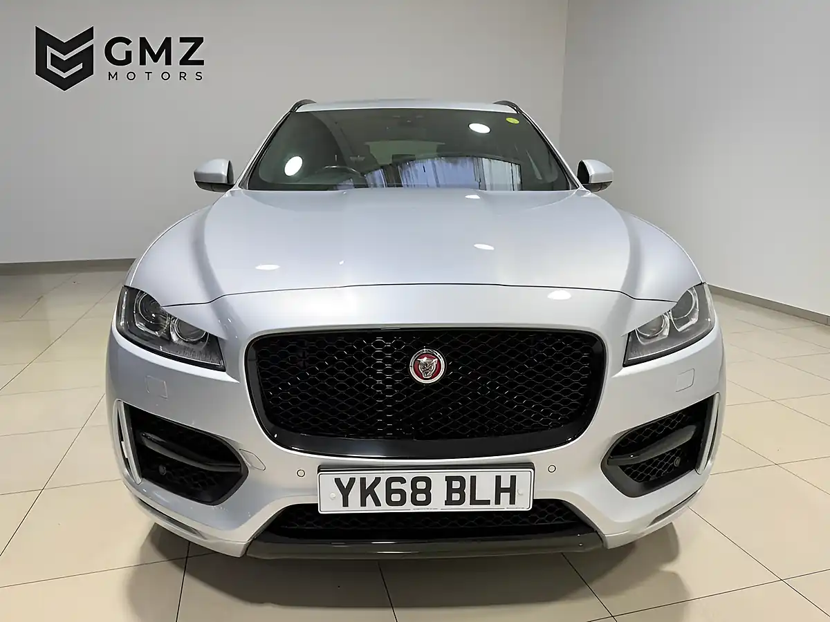 Used 2018 Jaguar F-Pace R-Sport Silver - Interior and Exterior details 2