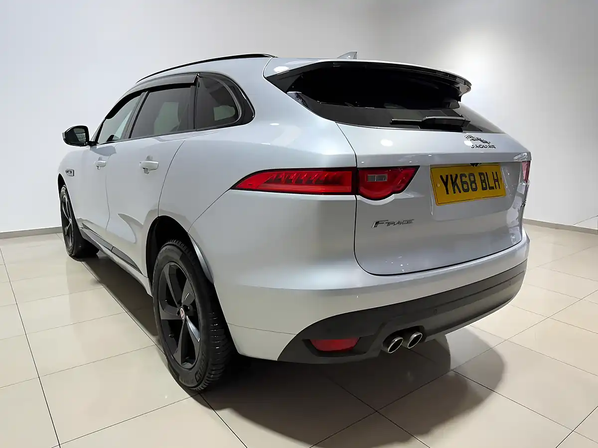 Used 2018 Jaguar F-Pace R-Sport Silver - Interior and Exterior details 9