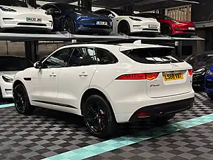 Used 2018 Jaguar F-Pace R-Sport White - Interior and Exterior details 7