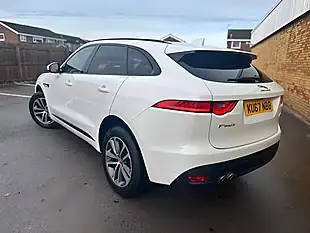 Used 2018 Jaguar F-Pace R-Sport White - Interior and Exterior details 12