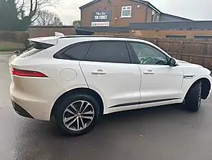 Used 2018 Jaguar F-Pace R-Sport White - Interior and Exterior details 13