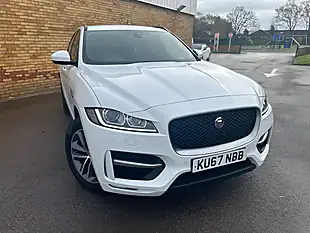 Used 2018 Jaguar F-Pace R-Sport White - Interior and Exterior details 2
