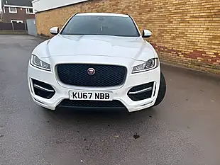 Used 2018 Jaguar F-Pace R-Sport White - Interior and Exterior details 3
