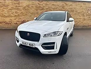 Used 2018 Jaguar F-Pace R-Sport White - Interior and Exterior details 4