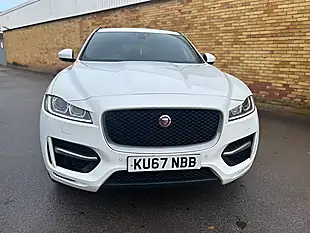 Used 2018 Jaguar F-Pace R-Sport White - Interior and Exterior details 5
