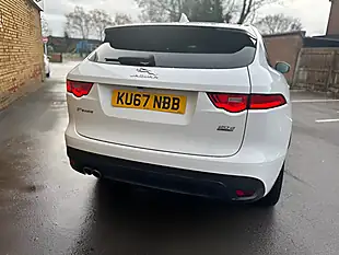 Used 2018 Jaguar F-Pace R-Sport White - Interior and Exterior details 6