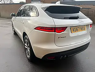 Used 2018 Jaguar F-Pace R-Sport White - Interior and Exterior details 8