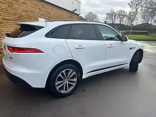 Used 2018 Jaguar F-Pace R-Sport White - Interior and Exterior details 9