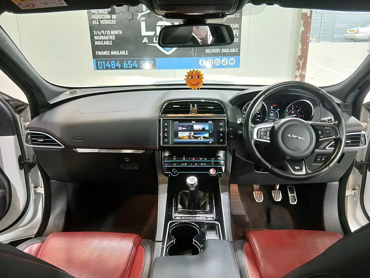 Used 2018 Jaguar F-Pace R-Sport White - Interior and Exterior details 10