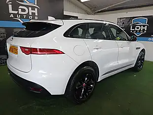 Used 2018 Jaguar F-Pace R-Sport White - Interior and Exterior details 3