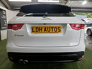 Used 2018 Jaguar F-Pace R-Sport White - Interior and Exterior details 4