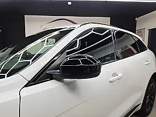 Used 2018 Jaguar F-Pace R-Sport White - Interior and Exterior details 16