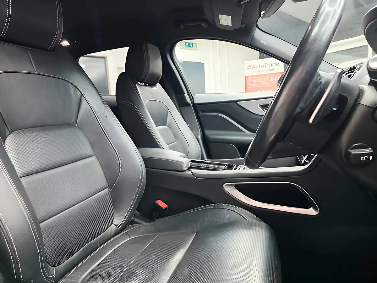 Used 2018 Jaguar F-Pace R-Sport White - Interior and Exterior details 17